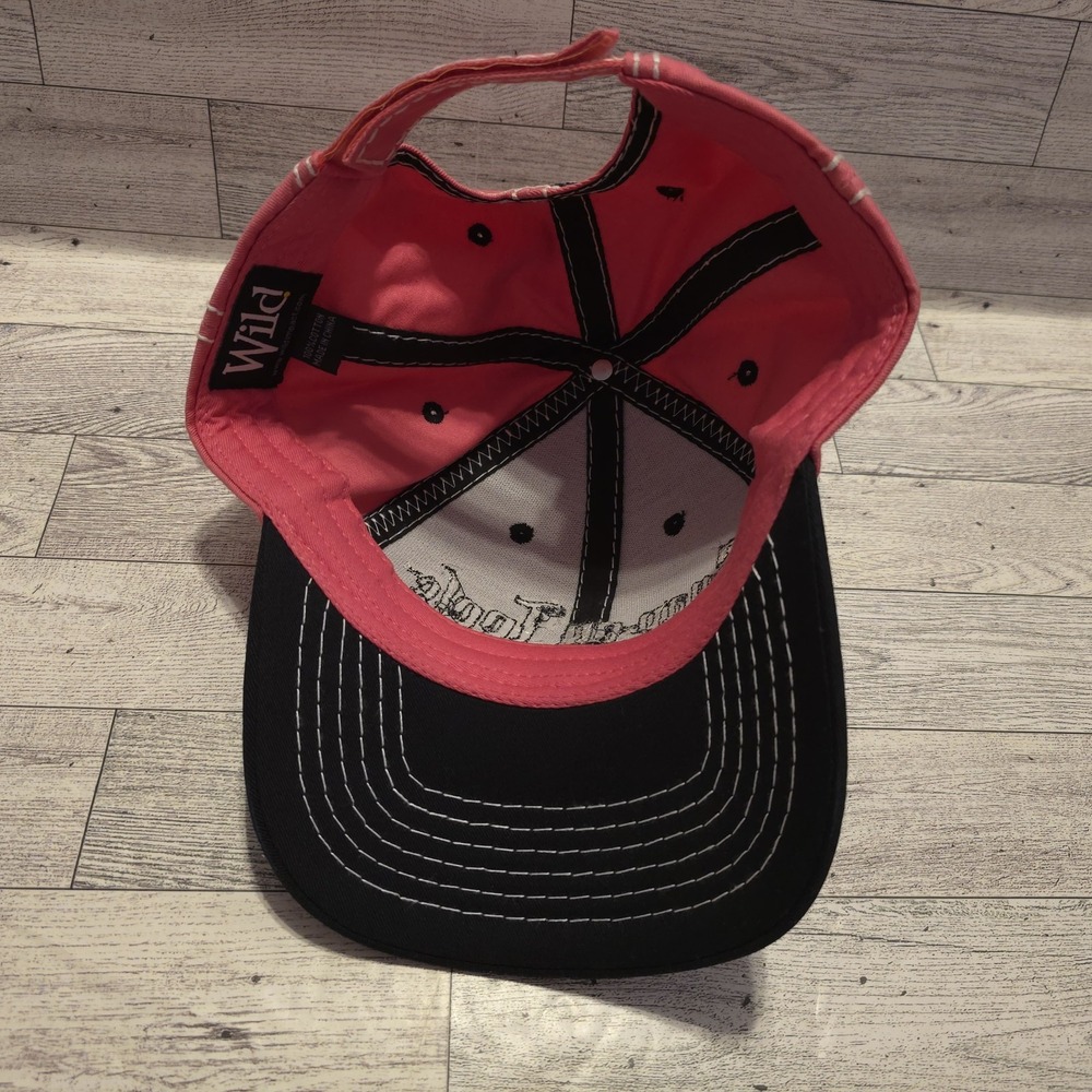 Snap-On Tools Black & Pink Wild Impact Hook & Loop Women's Cap Hat - Picture 3 of 5